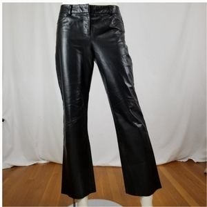 - EXPRESS Black leather pants
